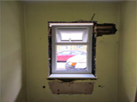 Toilet window
