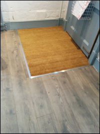 Inset Coir matting